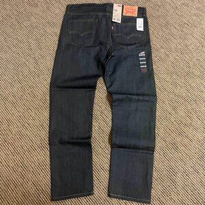 NWT Levi's 508 Regular Taper Fit Men's Dark Jeans 34x30